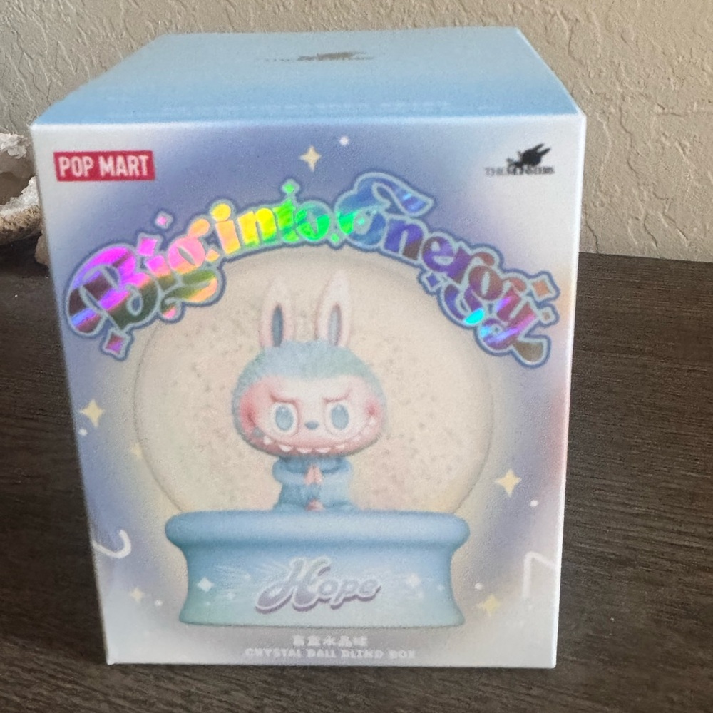 Pop Mart Big into Energy Crystal Blind Box.